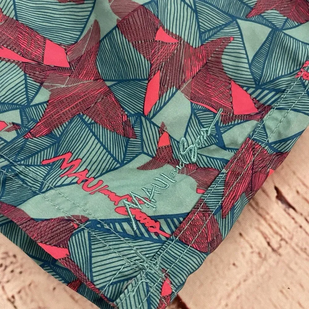 MAUI‎ and SONS Pool Shorts Swim Trunks Surf Beach Size Large Mens